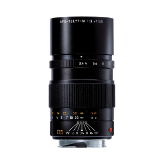 徕卡 APO-TELYT-M 135mm f/3.4 长焦镜头 高分辨率 高对比度 人像 黑色 国行版 徕卡口