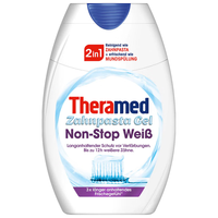  Theramed 二合一 二合一持久美白 美白漱口水牙膏  炫白祛黄2合1牙膏 75ml