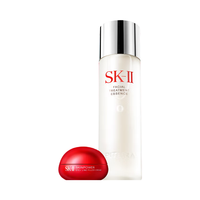 SK-II 神仙水护肤套装 补水滋润 神仙水75ml+全新大红瓶眼霜15g
