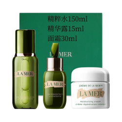 LA MER 经典修护水精华面霜三件套 修护精华 保湿面霜 精萃水150+精华15+面霜30
