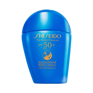 资生堂 蓝胖子防晒乳霜 新艳阳夏臻效水动力 清透水润 150ml