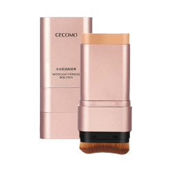 GECOMO 水光清透粉底棒 40g 遮瑕防水 持久不脱妆 02自然色 自然肤色/黄二皮肤色