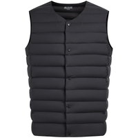 波司登（BOSIDENG）25年春季轻薄羽绒服男90绒V领防风保暖内搭马甲B250130001 幻影灰8243 M 175/96A