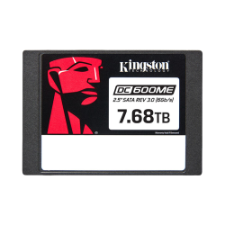 金士顿 DC600ME 2.5英寸 SATA接口 固态硬盘 断电保护 硬件级加密 7.68TB