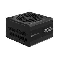 美商海盗船/USCorsair RM e系列 电脑电源 80Plus金牌 全模组 零转速风扇 RM850e （黑色850W）