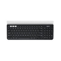 罗技 K780 双模薄膜键盘 蓝牙 多设备切换 107键 办公 黑色