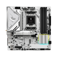 华擎 B850M Steel Legend 钢铁传奇 +AMD R7-9800X3D