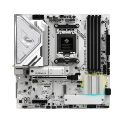 华擎 B850M Steel Legend 钢铁传奇 +AMD R7-9800X3D