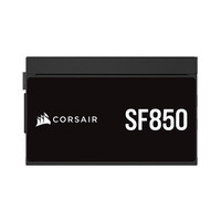 美商海盗船 SF系列 电脑电源 80PLUS白金牌 全模组 全日系电容 SF850（黑色850W）