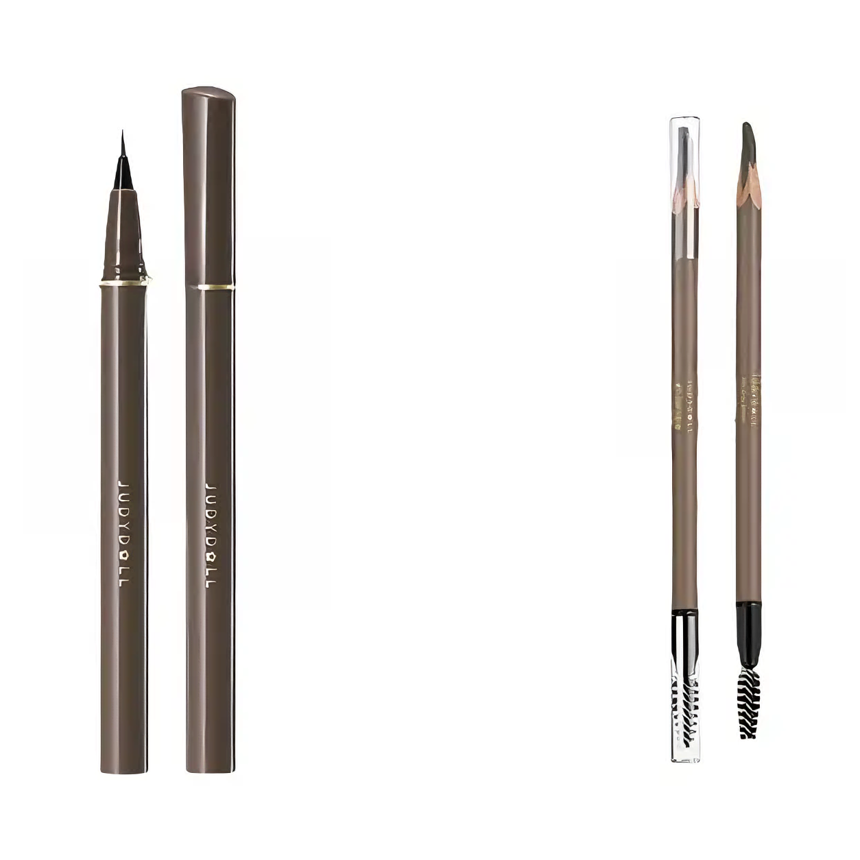 砍刀眉笔01灰粽 1.8g+极细眼线液笔01 黑色 0.014mm