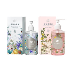 植护 茉莉山茶沐浴露套装 持久留香 1套