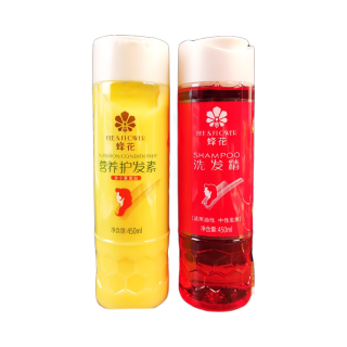 蜂花 护发素洗发精洗护套装 去油 清爽 蜂花洗发精450ml+小麦护发素450ml