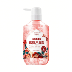 欧丽琦 香氛花瓣沐浴露 持久留香 保湿 1瓶