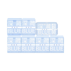 她研社 深藏blue卫生巾夏季超薄姨妈巾日夜组合56片京东自营