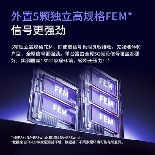  TP-LINK/普联 TL-7DR6430标准版 wifi7千兆 路由器