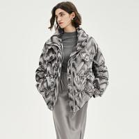 BADGLEY MISCHKA 秋冬款时尚高级感羽绒服女外套宽松显瘦潮流外套上衣