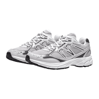 骆驼（CAMEL）复古慢跑步男鞋厚底增高休闲运动鞋子 K14B09L7051 石板灰 43 【男】7051，石板灰