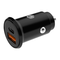 京东京造PD30W车载充电器点烟器超级快充转换器插头一拖二适用苹果16/17华为小米汽车SUV货车