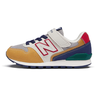 new balance 时尚拼接 儿童运动鞋 灰色/土黄/深蓝 35 脚长21cm