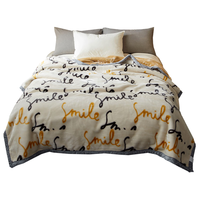 金号A类毛毯 加厚拉舍尔冬季沙发盖毯绒毯子午睡毯150*200cm 自由