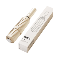 Jian Neng全自动晴雨伞自动加固折叠抗风男女遮阳太阳伞防晒紫外线60骨