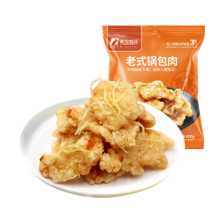 春雪食品 老式锅包肉 800g 速食半成品