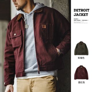 百亿补贴：马登 男士复古底特律夹克 短款外套