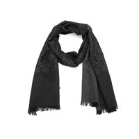 Gucci古驰围巾羊毛蚕丝男女款简约百搭多色165904 3G646