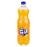 可口可乐 Coca-Cola雪碧芬达酷儿橙汁美汁源果粒橙果汁乌梅汁 大瓶碳酸汽水果味饮料 芬达橙味2L*6瓶/箱