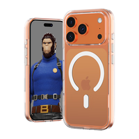 蓝猩先生适用苹果17Promax手机壳 iPhone17promax保护壳AI按键磁吸防摔透明壳手机保护套