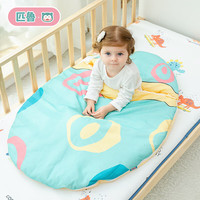 匹鲁 儿童防踢被全棉四季可用0-2岁婴儿A类恒温睡袋可水洗被子 恐龙蛋单被套