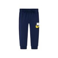 Nike 耐克童装男女童抓绒长裤春秋儿童针织休闲运动裤子小婴童 土耳其蓝/白 110 /50(4T) 【身高98-104】 110/50(4T)