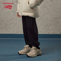  BALANCE【加绒】童装男女儿童冬季保暖针织裤子ND4LE4S143 黑色 110