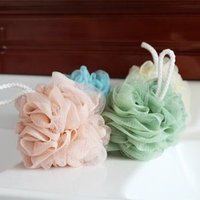 皇巡轩 蕾丝花边沐浴球 小号沐浴球-1个随机色 可爱搓澡起泡