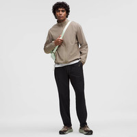 lululemon丨Lightweight Stretch 男士弹力夹克 防晒 LM4ARMS 暖褐灰 L