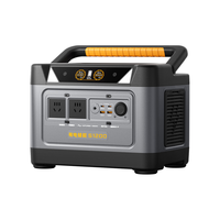 UDPOWER【3C认证】有电储能便携户外电源220V大容量大功率露营车载应急移动电源电瓶蓄电池 1.2度电 灰色