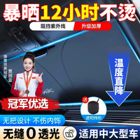 智骋 汽车前挡风玻璃遮阳挡 长145cm宽80cm