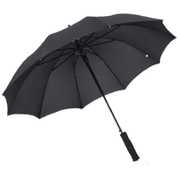 TCAI长柄商务男礼品伞定做雨伞定制logo广告伞印字图案标志 长柄10骨碰击布