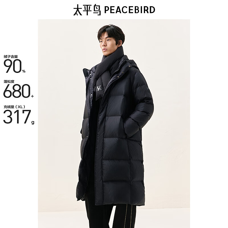  PEACEBIRD/太平鸟 防寒保暖 男士羽绒服