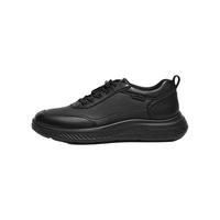  Bata/拔佳 厚底 男士休闲鞋  黑色 41