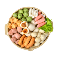 JL金锣金锣外婆炸肉圆火锅丸料麻辣烫食材 300g*4袋外婆炸肉圆