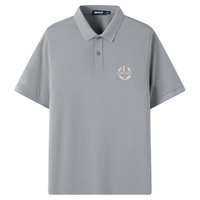 Navigare意大利小帆船男士POLO衫25夏季休闲百搭翻领体恤衫凉感上衣男 循环灰 S