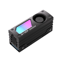 玩家堡垒(upHere)M.2SSD固态硬盘散热器铝合金马甲主动散热PCIE5.0协议