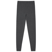 鄂尔多斯1980【抗菌】羊绒内穿保暖裤女装舒适羊绒裤25早秋新品 碳灰