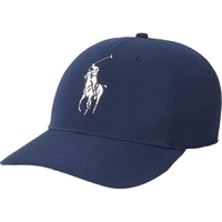 RALPH LAUREN秋冬季男女同款 潮流经典百搭棒球帽 001蓝色 均码