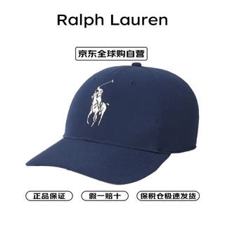 RALPH LAUREN秋冬季男女同款 潮流经典百搭棒球帽 001蓝色 均码