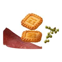 潘祥记饼干糕点黑松露火腿苏打饼干玫瑰松茸海盐夹心饼干蛋糕零食办公 云腿藤椒饼干108g【袋装】