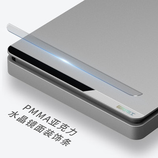 USP国际电工86型开关插座灰色家用开关墙壁电源开关暗装开关面板开关插座面板 二开多控