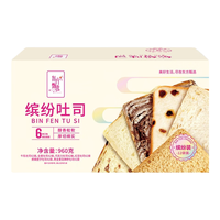 东方甄选吐司面包切片早餐代餐休闲碳水食品好吃宿舍充饥夜宵午餐解饿即食 新春款缤纷装吐司（含六种口味）960g*1箱