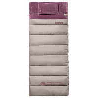 北山狼 加绒睡袋冬季加厚防寒 便携式单人睡袋户外成人保暖